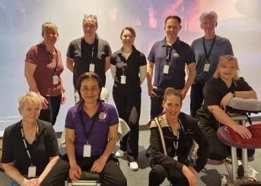 Topfit met tien stoelmasseurs bij Cognizant