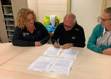Atletiekvereniging av Pec 1910 en Topfit Fysiotherapie intensiveren samenwerking