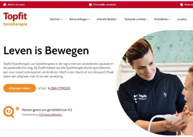 Trots op de nieuwe website