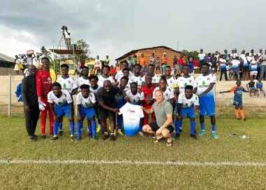 Clubkleding ZAC is aangekomen in Ghana